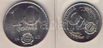 1983. 20f,5Ft,10Ft "FAO" T:BU Eredeti tokban, tanúsítvánnyal!