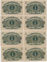 Németország / Weimari Köztársaság 1920. 1M (8x) 2x3db + 1x2db sorszámkövető T:II
Germany / Weimar R...