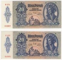 1940. 20P (4x) T:I