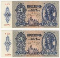 1940. 20P (4x) T:I