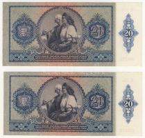 1940. 20P (4x) T:I