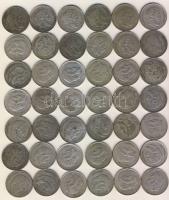 1947. 5Ft Ag "Kossuth" 42db T:2,3