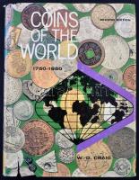 William D. Craig: Coins of the world 1750-1850, Western Publishing Company, Racine, 1971 - Világ pénzei katalógus 1750-1850