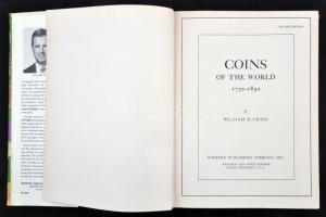 William D. Craig: Coins of the world 1750-1850, Western Publishing Company, Racine, 1971 - Világ pén...