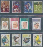 1980-1981 10 sets in decorative holder, 1980-1981 10 klf sor díszcsomagolásban