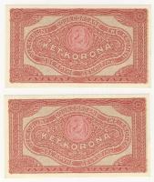 1920. 2K "*"-gal 2x2db egymásutáni sorszámokkal T:I