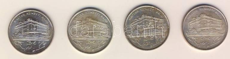 1992. 200Ft Ag "MNB" (10x) + 1993. 200Ft Ag "MNB" (4x) + 1994. 200Ft Ag "De...