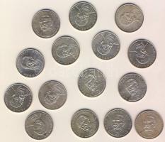 1992. 200Ft Ag "MNB" (10x) + 1993. 200Ft Ag "MNB" (4x) + 1994. 200Ft Ag "De...
