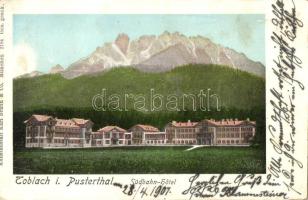 Dobbiaco, Toblach im Pusterthal (Tirol) Südbahn Hotel