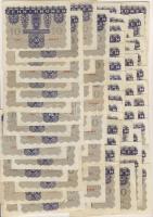 Ausztria/Osztrák-Magyar Bank 1922. 10K (70x) benne vágási és nyomási eltolódások, színvariánsok T:II+,II (többségében),III+