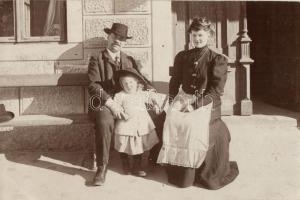 1910 Vipiteno, Sterzing am Brennerbahn (Tirol) Familie Scheiber / family photo