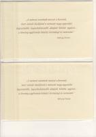 2000. 2000Ft "Millenium" (2x) erdeti bontatlan díszcsomagolásban egymásutáni sorszámokkal!...