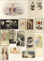 1900-as évektől 1942-ig 70db szentkép + 2db vallásos tárgyú képeslap + szentképterjesztési nyomtatvány