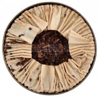 Dunhill Golden Hours dohány fémdoboz majdnem teljes tartalommal, 10x5cm/ Golden Hours Dunhill tobacc...