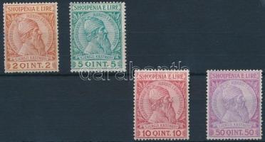 Forgalmi sor 4 értéke, Definitive 4 stamps from set