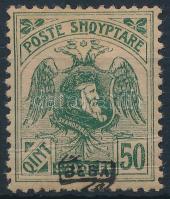 Definitive overprinted stamp, Forgalmi felülnyomott