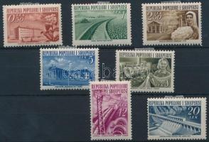 Definitive 7 stamps, Forgalmi sor 7 értéke