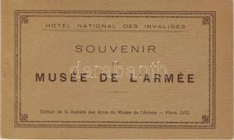 Katonai múzeum Párizs Képeslapfüzet