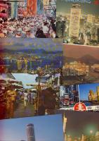 20db modern képeslap Hongkong és Szingapúr