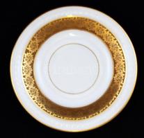 Edelstein mokkás csésze és alj, sérült, matricás, jelzett