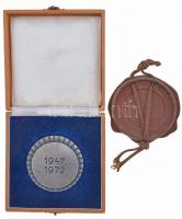 1972. "A Magyar Népgazdasági Tervezés 25 éves / 1947-1972" fém emlékérem eredeti tokban (6...