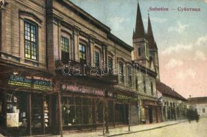 Szabadka, Subotica; 'Jedinstv' bolt, / shops (Rb)