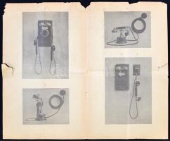 1903 Bp.,  A M. Kir. Posta- és Távírda Igazgatóság által kiadott körözvény az új kapcsolóhivatalokró...