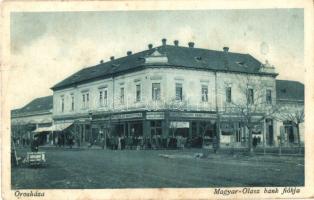 Orosháza, Magyar-Olasz bank fiókja, kiadja Hajdú János (EB)