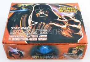 18 db Star Wars kártya, bontatlan csomagolásban, 2 db kulcstartóval
