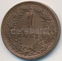 Ausztria 1881. 1kr Cu T:2,1- apró ph.
Austria 1881. 1 Kreuzer Cu C:XF,AU small edge error
Krause K...