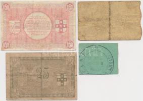 Franciaország 1914-1917. 4db klf szükségpénz T:III
France 1914-1917. 4pcs of diff necessity notes C...