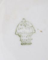 Zsolnay gésás bögre, matricás, jelzett, jó állapotban, m:9 cm