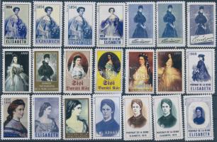 21 db Sissi levélzáró