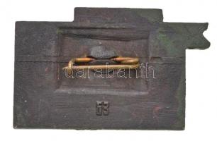 Szovjetunió DN "1917 Zabiyaka" Br jelvény a cirkálóról, 63-as sorszámmal (35x22mm) T:2 
S...