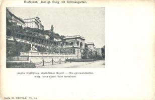 Budapest I. Királyi várkert, Nestlé reklám