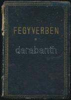 Asbóth Gyula-Bíró Sándor: Fegyverben, Elmélkedések és imádságok honvédeink számára. Bp., 1943, Protestáns Tábori Püspökség.Hiányos gerincű kiadói egsézvászon kötésben.