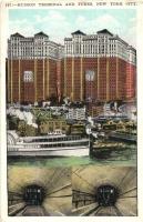 New York City, New York; Hudson Terminal and Tubes, subway (EK)