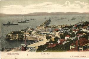Gibraltar, Rosia Bay, ships (Rb)