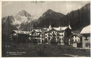 Carbonin, Schluderbach (Tirol);  Abergo Ploner, hotel