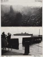cca 1930-1940 H.B. Leon: New York, 3 db feliratozott fotó, 13x18 cm / cca 1930-1940 H.B. Leon: New York, 3 photos, 13x18 cm