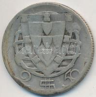 Portugália 1945. 2 1/2Esc Ag T:3 Portugal 1945. 2 1/2 Escudos Ag C:F