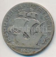 Portugália 1945. 2 1/2Esc Ag T:3
Portugal 1945. 2 1/2 Escudos Ag C:F