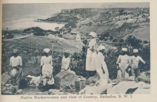Barbados - postacard booklet with 12 postcards, with interesting folklore cards