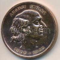 Németország DN "August Stüler 1800-1865 / Potsdam, Sanssouci, Orangerie" Br emlékérem (40,...