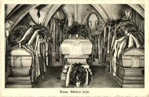 Kassa, Kosice; Rákóczi sírja, belső / Tomb of Rákóczi, interior (kis szakadás / small tear)