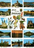 72 db MODERN, színes és fekete-fehér városképes képeslap, Ausztria, Svájc és az egykori Jugoszlávia ...