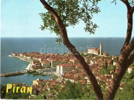 72 db MODERN, színes és fekete-fehér városképes képeslap, Ausztria, Svájc és az egykori Jugoszlávia ...