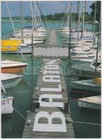 ~120 db MODERN, megíratlan városképes képeslap, Balaton parti települések főleg Zamárdi és Balatonal...