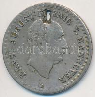 Német Államok / Hannover 1844. 1/12T Ag "Ernst August" T:2-,3 ly.
German States / Hannove...