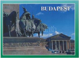 ~120 db MODERN, megíratlan városképes képeslap, Budapest 12 különböző féle, sok másodpéldánnyal / ~1...